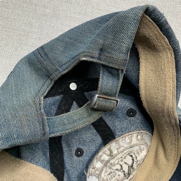 DULUTH TRADING CO. Blue Jean Denim Baseball Cap Hat Size Medium/Large - Picture 3 of 5